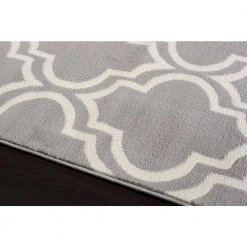 Modern Moroccan Trellis Gray 8 ft. x 9 ft. Area Rug by World Rug Gallery 13 Modern Moroccan Trellis Gray 8 ft. x 9 ft. Area Rug by World Rug Gallery -Shaw stor online gray world rug gallery area rugs 9101 gray 7 6 x 9 5 66 1000