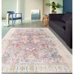 Bohemian Vintage Oriental 5 ft. x 7 ft. Gray Area Rug by World Rug Gallery -Shaw stor online gray world rug gallery area rugs mon831gray5x7 31 1000