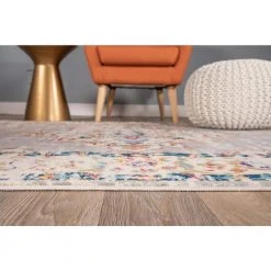 Bohemian Medallion Distressed Design Area Rug 7'10" x 10' Gray by World Rug Gallery 8 Bohemian Medallion Distressed Design Area Rug 7'10" x 10' Gray by World Rug Gallery -Shaw stor online gray world rug gallery area rugs mon832gray8x10 c3 1000