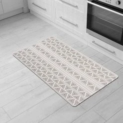 Boho Geometric Gray 18 in. x 30 in. Anti-Fatigue Standing Mat by World Rug Gallery 11 Boho Geometric Gray 18 in. x 30 in. Anti-Fatigue Standing Mat by World Rug Gallery -Shaw stor online gray world rug gallery kitchen mats 1019gray18x30 31 1000
