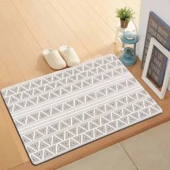 Boho Geometric Gray 18 in. x 30 in. Anti-Fatigue Standing Mat by World Rug Gallery 8 Boho Geometric Gray 18 in. x 30 in. Anti-Fatigue Standing Mat by World Rug Gallery -Shaw stor online gray world rug gallery kitchen mats 1019gray18x30 c3 1000