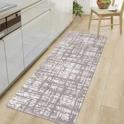 Contemporary Abstract Gray 18 in. x 47 in. Anti-Fatigue Standing Mat by World Rug Gallery 11 Contemporary Abstract Gray 18 in. x 47 in. Anti-Fatigue Standing Mat by World Rug Gallery -Shaw stor online gray world rug gallery kitchen mats 1021gray18x47 31 1000