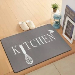 Kitchen Gray 18"x30" Anti-Fatigue Standing Mat by World Rug Gallery 8 Kitchen Gray 18"x30" Anti-Fatigue Standing Mat by World Rug Gallery -Shaw stor online gray world rug gallery kitchen mats 1030gray18x30 c3 1000