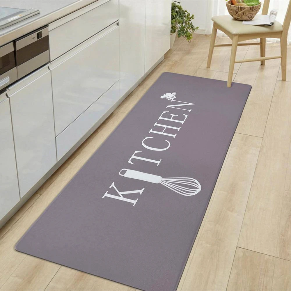 Kitchen Gray 18"x47" Anti-Fatigue Standing Mat by World Rug Gallery 6 Kitchen Gray 18"x47" Anti-Fatigue Standing Mat by World Rug Gallery - Image 6