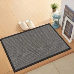 Stripe Textline Gray 18 in. x 30 in. Anti-Fatigue Standing Mat by World Rug Gallery 8 Stripe Textline Gray 18 in. x 30 in. Anti-Fatigue Standing Mat by World Rug Gallery -Shaw stor online gray world rug gallery kitchen mats 1049gray18x30 c3 1000