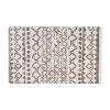 Gray Distressed Bohemian 18 in. x 30 in. Anti Fatigue Standing Mat by World Rug Gallery