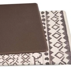 Gray Distressed Bohemian 18 in. x 30 in. Anti Fatigue Standing Mat by World Rug Gallery 8 Gray Distressed Bohemian 18 in. x 30 in. Anti Fatigue Standing Mat by World Rug Gallery -Shaw stor online gray world rug gallery kitchen mats 787gray18x30 66 1000