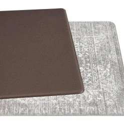 Gray Distressed Traditional Vintage Design 18 in. x 47 in. Anti Fatigue Standing Mat by World Rug Gallery 8 Gray Distressed Traditional Vintage Design 18 in. x 47 in. Anti Fatigue Standing Mat by World Rug Gallery -Shaw stor online gray world rug gallery kitchen mats 811gray18x47 66 1000