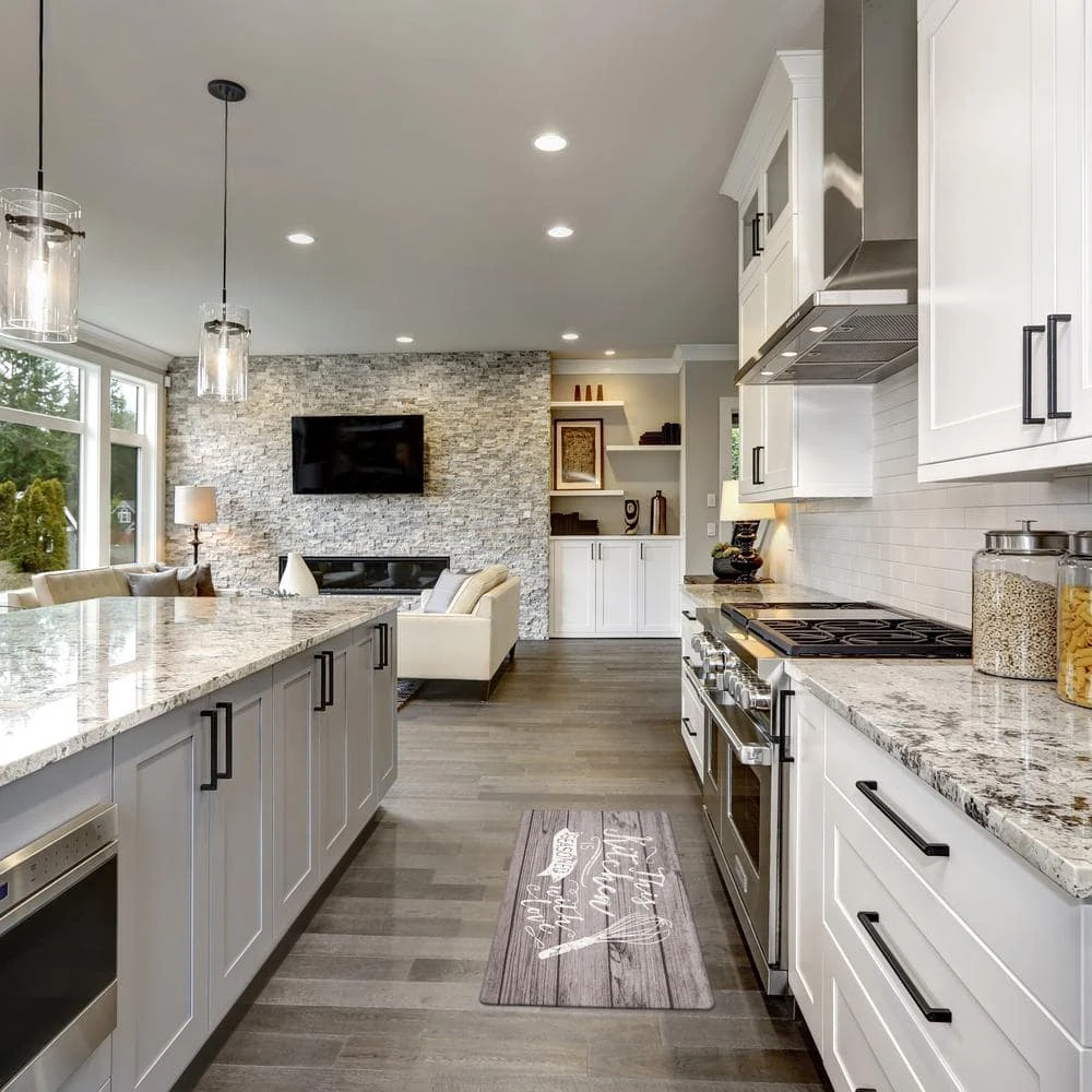 Kitchen Whisk 18 in. X 30 in. Gray Anti-Fatigue Mat by World Rug Gallery 4 Kitchen Whisk 18 in. X 30 in. Gray Anti-Fatigue Mat by World Rug Gallery - Image 4