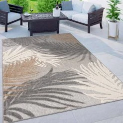 Gray 5 ft. x 7 ft. Contemporary Tropical Large Floral Indoor/Outdoor Area Rug by World Rug Gallery 12 Gray 5 ft. x 7 ft. Contemporary Tropical Large Floral Indoor/Outdoor Area Rug by World Rug Gallery -Shaw stor online gray world rug gallery outdoor rugs 8013gray5x7 c3 1000