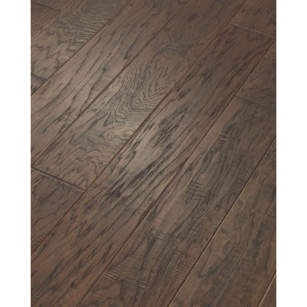 Canyon Hickory 6-3/8 in. W Heritage Engineered Hardwood Flooring (34.69 sq. ft./case) by Shaw 1 Canyon Hickory 6-3/8 in. W Heritage Engineered Hardwood Flooring (34.69 sq. ft./case) by Shaw