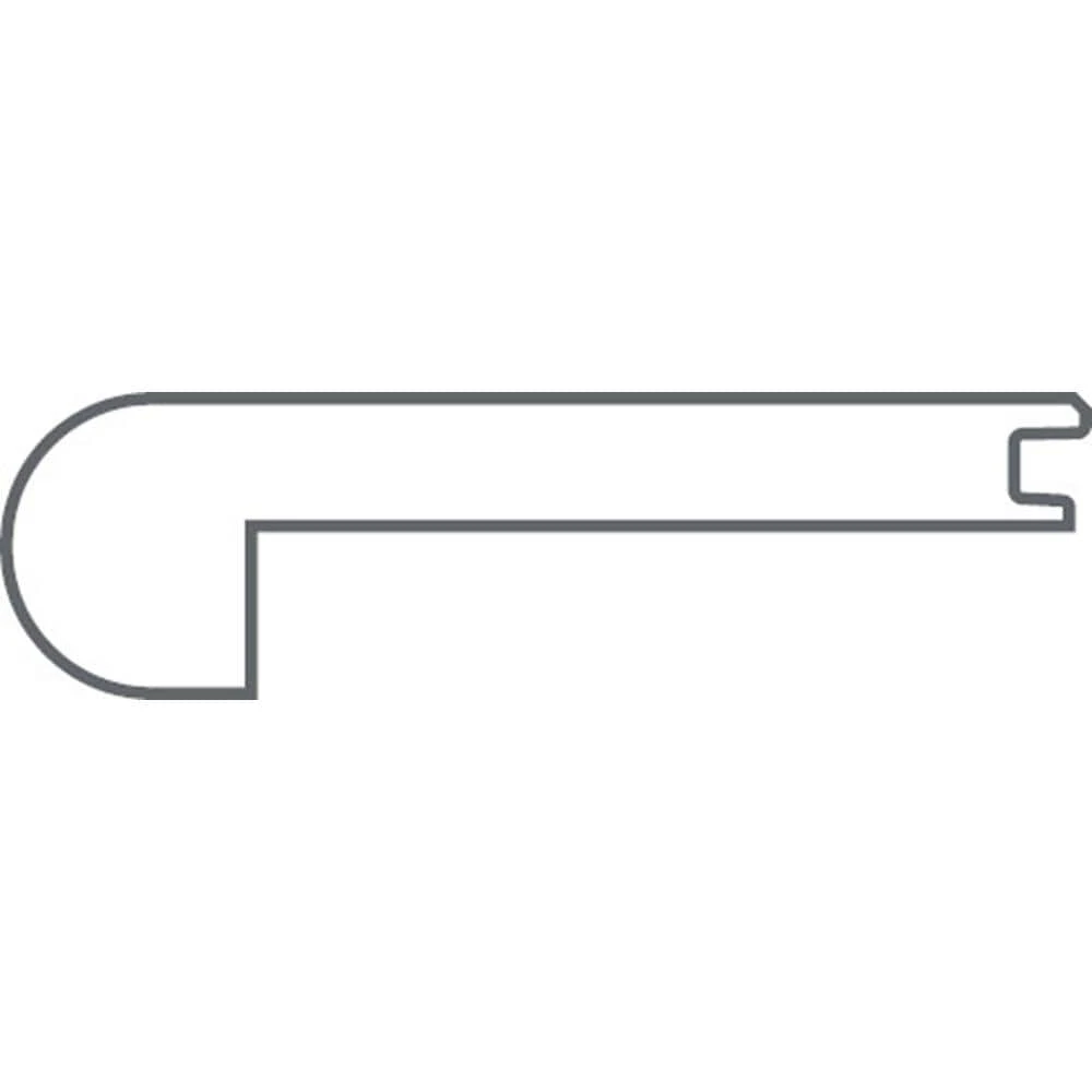 Canyon Hickory Honey 3/8 in. T x 2-3/4 in. W x 78 in. L Flush Stairnose Molding by Shaw 3 Canyon Hickory Honey 3/8 in. T x 2-3/4 in. W x 78 in. L Flush Stairnose Molding by Shaw - Image 3