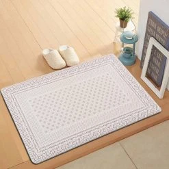 Bordered Bohemian Ivory 18 in. x 30 in. Anti-Fatigue Standing Mat by World Rug Gallery 8 Bordered Bohemian Ivory 18 in. x 30 in. Anti-Fatigue Standing Mat by World Rug Gallery -Shaw stor online ivory world rug gallery kitchen mats 1011ivory18x30 c3 1000