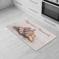 Homemade Ivory 18"x30" Anti-Fatigue Standing Mat by World Rug Gallery -Shaw stor online ivory world rug gallery kitchen mats 1027ivory18x30 31 1000
