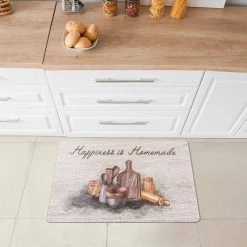 Homemade Ivory 18"x30" Anti-Fatigue Standing Mat by World Rug Gallery -Shaw stor online ivory world rug gallery kitchen mats 1027ivory18x30 4f 1000