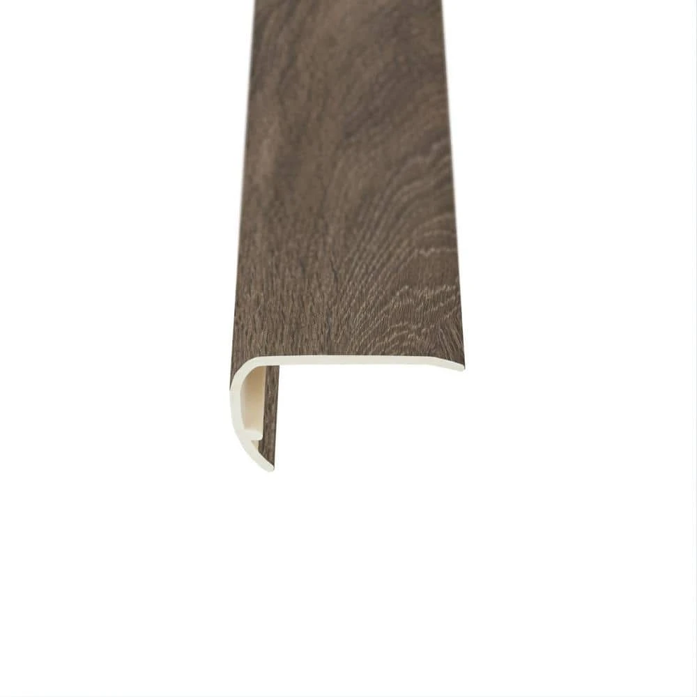 Grand Slam Jackson 1-1/8 in. T x 2-1/8 in. W x 94 in. L Stair Nose Molding by Shaw 3 Grand Slam Jackson 1-1/8 in. T x 2-1/8 in. W x 94 in. L Stair Nose Molding by Shaw - Image 3