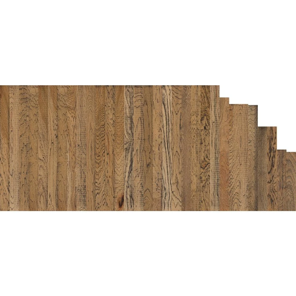 Greenville 5 in. W Journey Engineered Hickory Hardwood Flooring (23.66 sq. ft./case) by Shaw 3 Greenville 5 in. W Journey Engineered Hickory Hardwood Flooring (23.66 sq. ft./case) by Shaw - Image 3