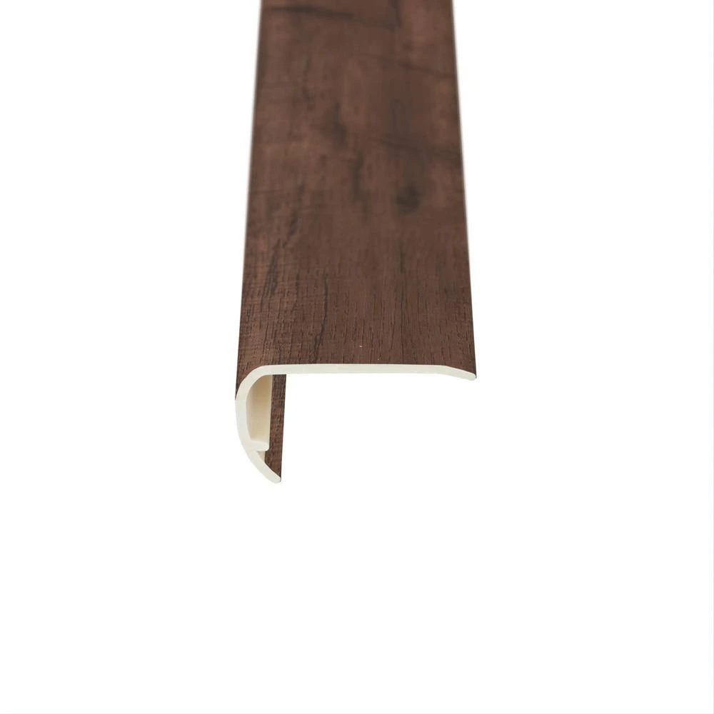 Knoxville Liberty 1-3/16 in. T x 2-1/16 in. W x 94 in. L Vinyl Stair Nose Molding by Shaw 2 Knoxville Liberty 1-3/16 in. T x 2-1/16 in. W x 94 in. L Vinyl Stair Nose Molding by Shaw - Image 2