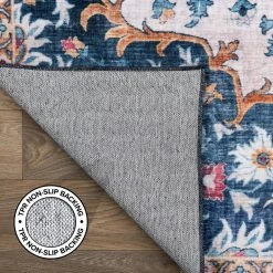 Multi 5 ft. x 7 ft. Bohemian Distressed Machine Washable Area Rug by World Rug Gallery 10 Multi 5 ft. x 7 ft. Bohemian Distressed Machine Washable Area Rug by World Rug Gallery -Shaw stor online multi world rug gallery area rugs 7021multi5x7 66 1000