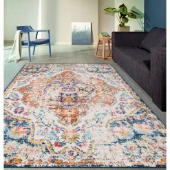 Vintage Distressed Bohemian 7 ft. 10 in. x 10 ft. Multi Area Rug by World Rug Gallery 11 Vintage Distressed Bohemian 7 ft. 10 in. x 10 ft. Multi Area Rug by World Rug Gallery -Shaw stor online multi world rug gallery area rugs mon836multi8x10 31 1000