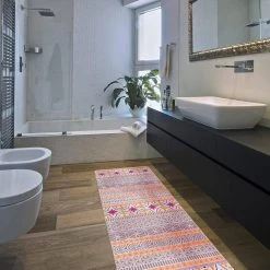 Boho Shade Multi 18 in. x 47 in. Anti-Fatigue Standing Mat by World Rug Gallery 10 Boho Shade Multi 18 in. x 47 in. Anti-Fatigue Standing Mat by World Rug Gallery -Shaw stor online multi world rug gallery kitchen mats 1020multi18x47 1f 1000