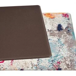 Multi Modern Abstract 18 in. x 47 in. Anti Fatigue Standing Mat by World Rug Gallery 8 Multi Modern Abstract 18 in. x 47 in. Anti Fatigue Standing Mat by World Rug Gallery -Shaw stor online multi world rug gallery kitchen mats 791multi18x47 66 1000