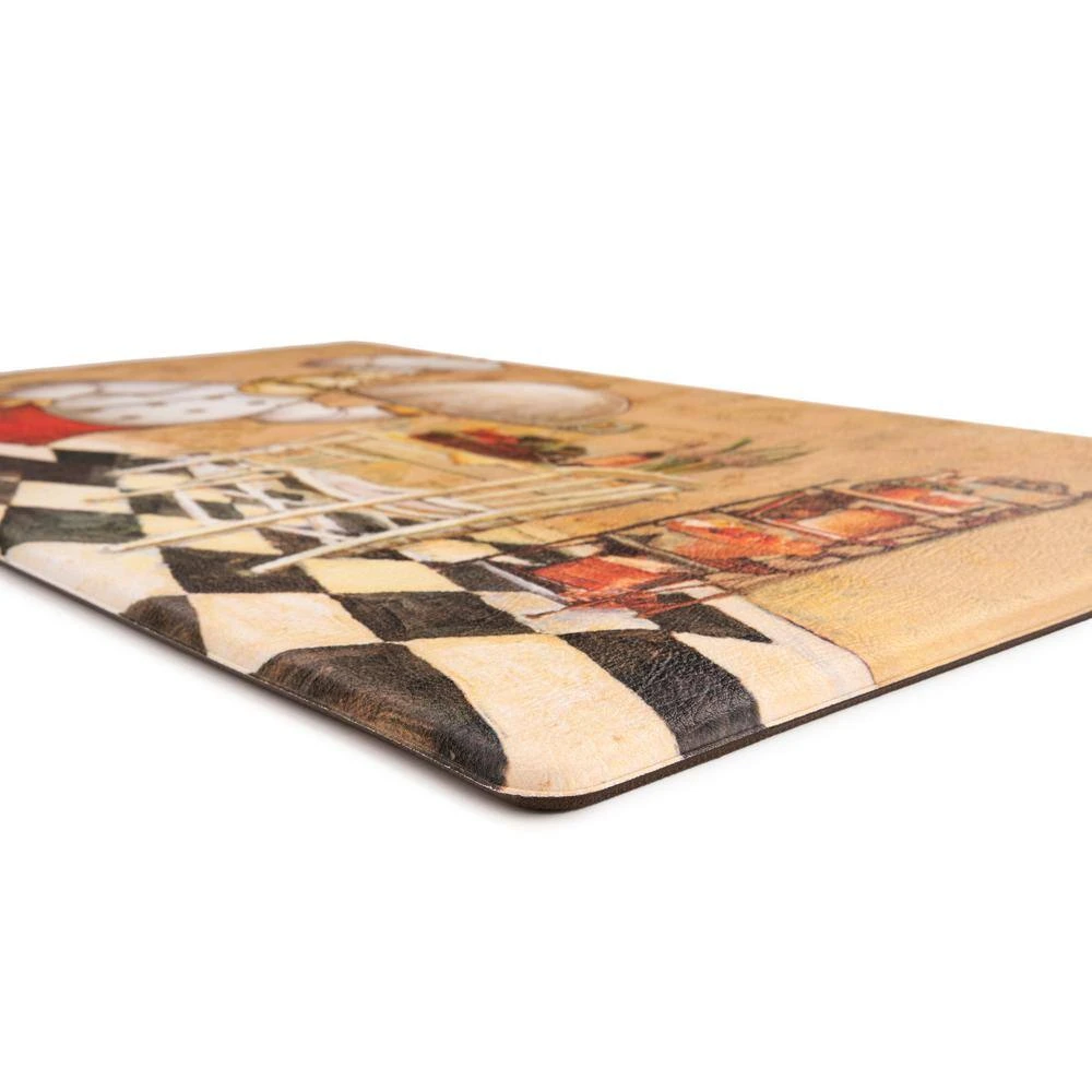 Chef Service 18 in. X 30 in. Multi Anti-Fatigue Mat by World Rug Gallery 2 Chef Service 18 in. X 30 in. Multi Anti-Fatigue Mat by World Rug Gallery - Image 2
