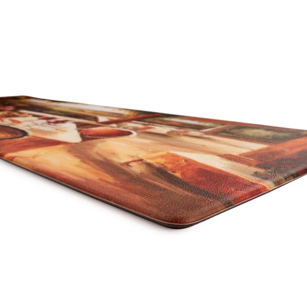 Village 18 in. X 47 in. Multi Anti-Fatigue Mat by World Rug Gallery 2 Village 18 in. X 47 in. Multi Anti-Fatigue Mat by World Rug Gallery - Image 2