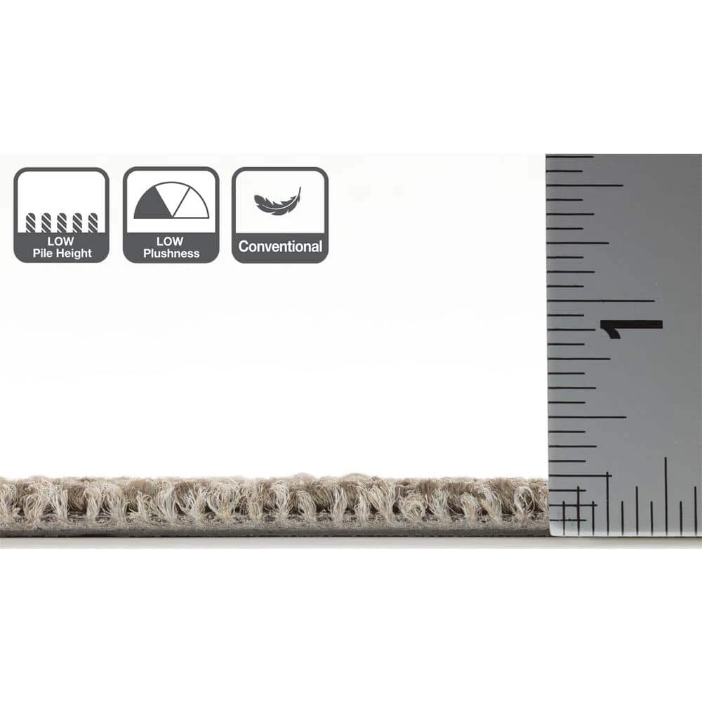 Graphix Brown Residential 24 in. x 24 Glue-Down Carpet Tile (12 Tiles/Case) 48 sq. ft. by Shaw 4 Graphix Brown Residential 24 in. x 24 Glue-Down Carpet Tile (12 Tiles/Case) 48 sq. ft. by Shaw - Image 4