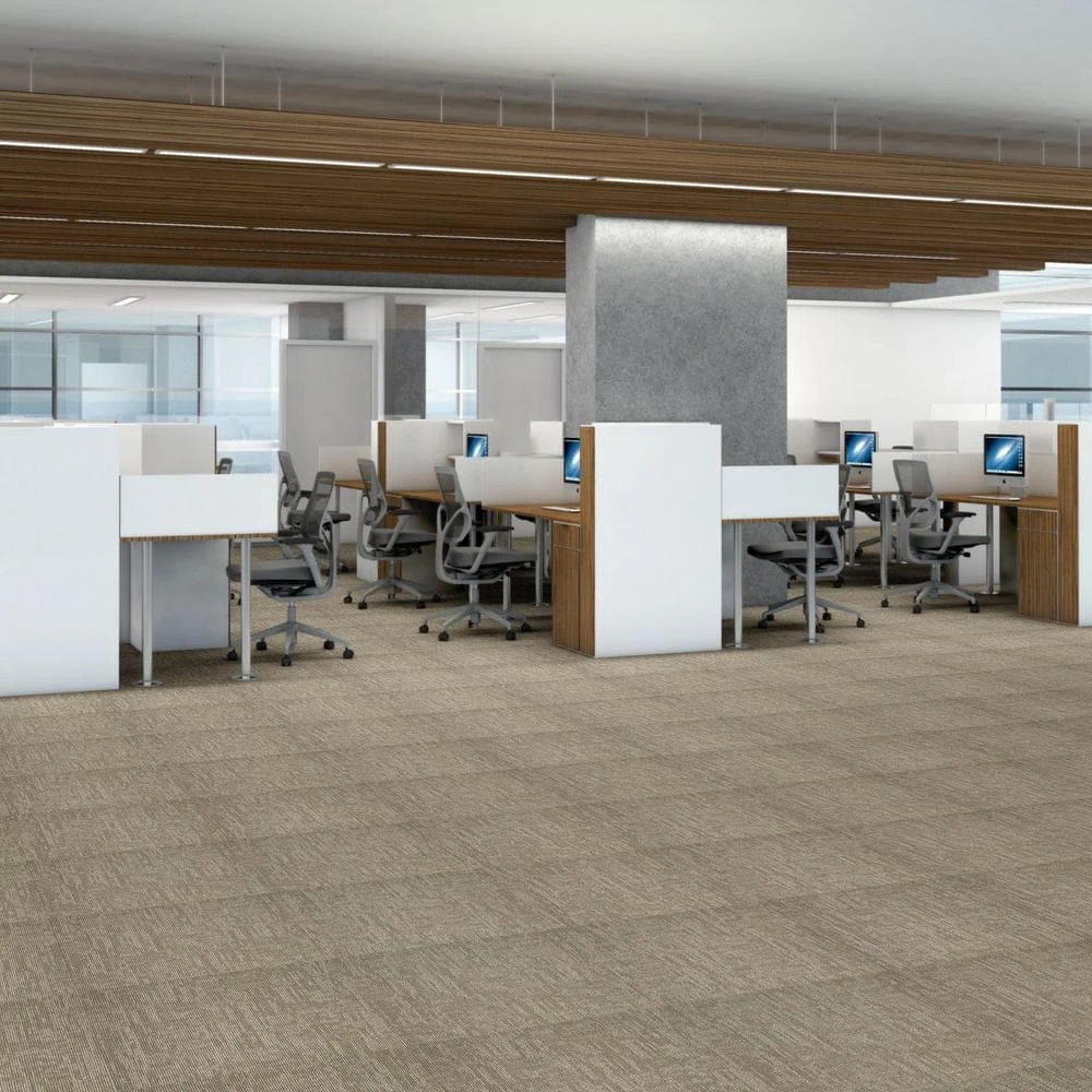 Graphix Brown Residential 24 in. x 24 Glue-Down Carpet Tile (12 Tiles/Case) 48 sq. ft. by Shaw 3 Graphix Brown Residential 24 in. x 24 Glue-Down Carpet Tile (12 Tiles/Case) 48 sq. ft. by Shaw - Image 3