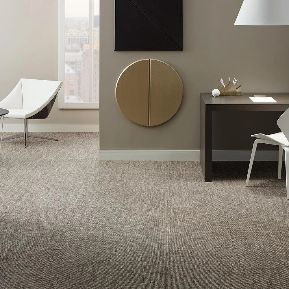 Graphix Brown Residential 24 in. x 24 Glue-Down Carpet Tile (12 Tiles/Case) 48 sq. ft. by Shaw 2 Graphix Brown Residential 24 in. x 24 Glue-Down Carpet Tile (12 Tiles/Case) 48 sq. ft. by Shaw - Image 2