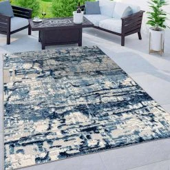 Navy 7 ft. 10 in. x 10 ft. Contemporary Distressed Abstract Indoor/Outdoor Area Rug by World Rug Gallery 12 Navy 7 ft. 10 in. x 10 ft. Contemporary Distressed Abstract Indoor/Outdoor Area Rug by World Rug Gallery -Shaw stor online navy world rug gallery outdoor rugs 8027navy8x10 c3 1000