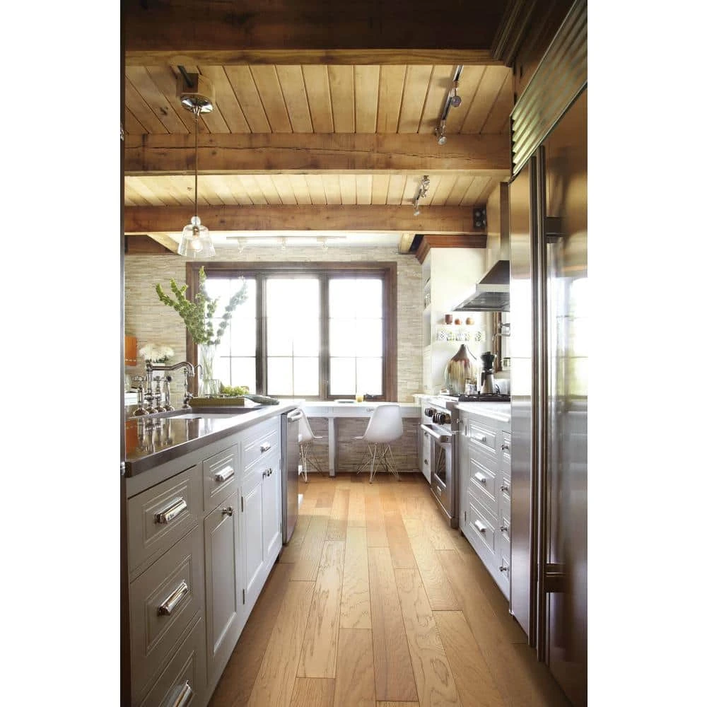 Chantilly 5 in. W Nimbus Engineered Hickory Hardwood Flooring (27.58 sq. ft./case) by Shaw 2 Chantilly 5 in. W Nimbus Engineered Hickory Hardwood Flooring (27.58 sq. ft./case) by Shaw - Image 2