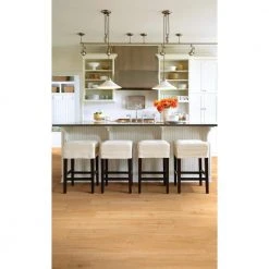 Wisteria 6 in. W Nougat Adhesive Luxury Vinyl Plank Flooring (53.93 sq. ft./case) by Shaw -Shaw stor online nougat shaw vinyl plank flooring hd80400251 40 1000