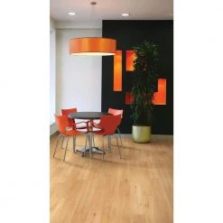 Wisteria 6 in. W Nougat Adhesive Luxury Vinyl Plank Flooring (53.93 sq. ft./case) by Shaw -Shaw stor online nougat shaw vinyl plank flooring hd80400251 a0 1000