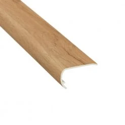Wisteria Park Nougat 5/32 in. T x 2-1/8 in. W x 94 in. L Vinyl Stair Nose Molding by Shaw