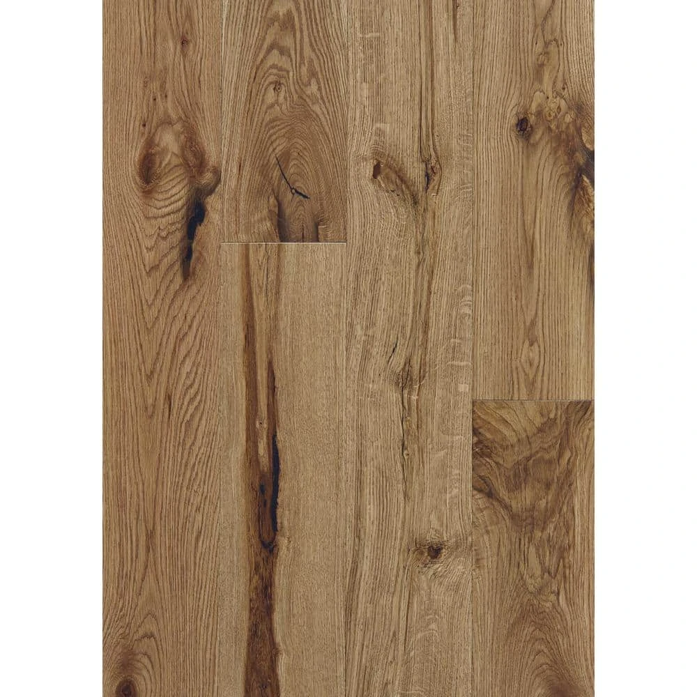 Boardwalk 7 in. W Nutmeg Engineered White Oak Water Resistant Hardwood Flooring (23.58 sq. ft./case) by Shaw 1 Boardwalk 7 in. W Nutmeg Engineered White Oak Water Resistant Hardwood Flooring (23.58 sq. ft./case) by Shaw