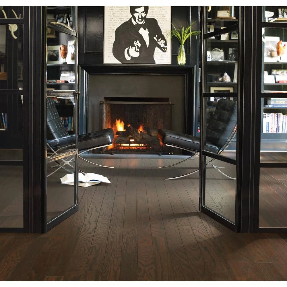 Bradford Oak 3-1/4 in. W Nutmeg Engineered Hardwood Flooring (23.76 sq. ft./case) by Shaw 2 Bradford Oak 3-1/4 in. W Nutmeg Engineered Hardwood Flooring (23.76 sq. ft./case) by Shaw - Image 2