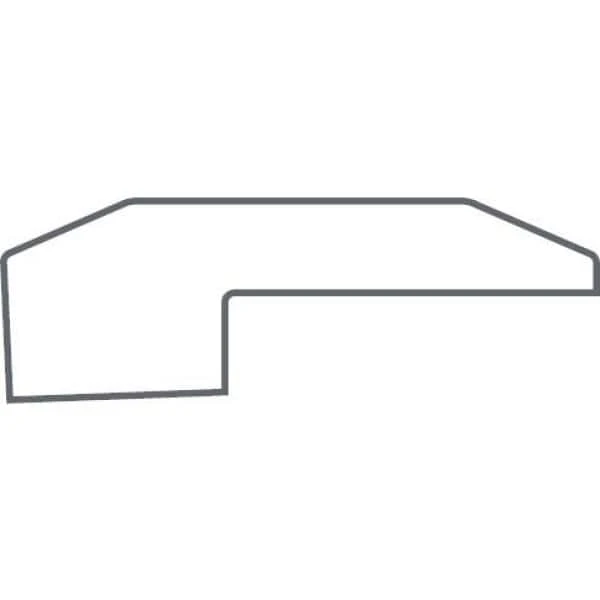 Serenity Oak Pecan 5/16 in. T x 2 in. W x 78 in. L Threshold Molding by Shaw 4 Serenity Oak Pecan 5/16 in. T x 2 in. W x 78 in. L Threshold Molding by Shaw - Image 4