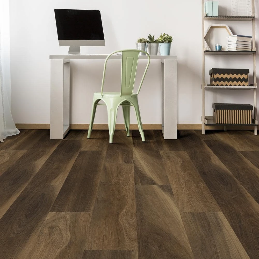 Manor Oak 9 in. W Pueblo Click Lock Luxury Vinyl Plank Flooring (21.79 sq. ft./case) by Shaw 2 Manor Oak 9 in. W Pueblo Click Lock Luxury Vinyl Plank Flooring (21.79 sq. ft./case) by Shaw - Image 2