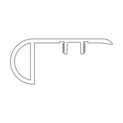 Wisteria Park Putty 5/32 in. T x 2-1/8 in. W x 94 in. L Vinyl Stair Nose Molding by Shaw 6 Wisteria Park Putty 5/32 in. T x 2-1/8 in. W x 94 in. L Vinyl Stair Nose Molding by Shaw -Shaw stor online putty shaw vinyl trim hdsn100343 4f 1000