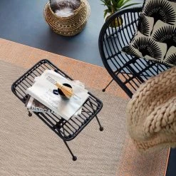 Rust 7 ft. 10 in. x 10 ft. Bohemian Bordered Flatweave Waterproof Backyard Indoor/Outdoor Area Rug by World Rug Gallery 17 Rust 7 ft. 10 in. x 10 ft. Bohemian Bordered Flatweave Waterproof Backyard Indoor/Outdoor Area Rug by World Rug Gallery -Shaw stor online rust world rug gallery outdoor rugs 5003rust8x10 fa 1000