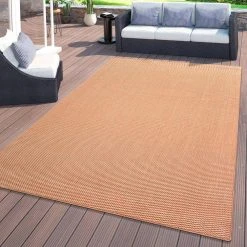 Rust 5 ft. x 7 ft. Solid Flatweave Indoor/Outdoor Area Rug by World Rug Gallery -Shaw stor online rust world rug gallery outdoor rugs 5013rust5x7 31 1000