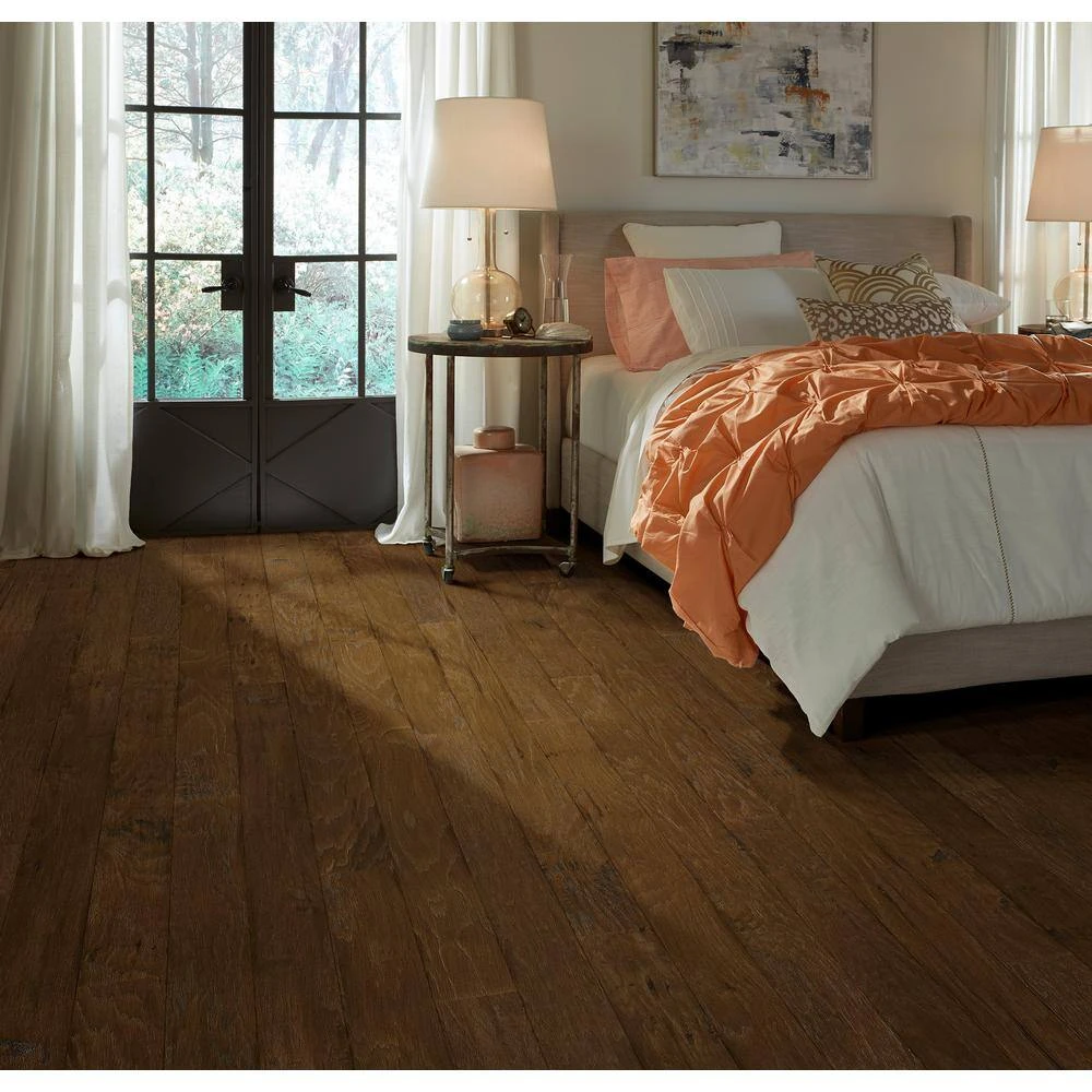 Western Hickory Saddle 5/8 in. T x 2 in. W x 78 in. L T-Molding by Shaw 2 Western Hickory Saddle 5/8 in. T x 2 in. W x 78 in. L T-Molding by Shaw - Image 2