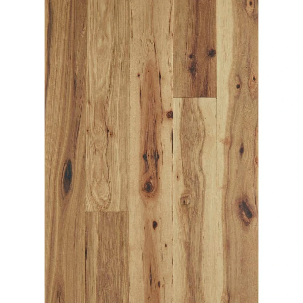 Valor Hickory 6-3/8 in. W Scallion Engineered Water Resistant Hardwood Flooring (25.4 sq. ft./case) by Shaw 1 Valor Hickory 6-3/8 in. W Scallion Engineered Water Resistant Hardwood Flooring (25.4 sq. ft./case) by Shaw