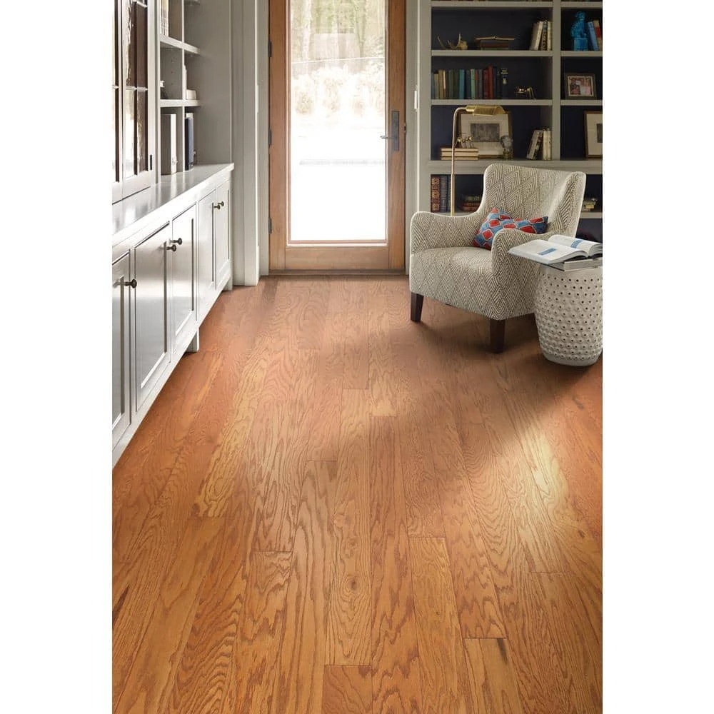 Bradford Oak 5 in. W Sunset Engineered Hardwood Flooring (23.66 sq. ft./case) by Shaw 2 Bradford Oak 5 in. W Sunset Engineered Hardwood Flooring (23.66 sq. ft./case) by Shaw - Image 2