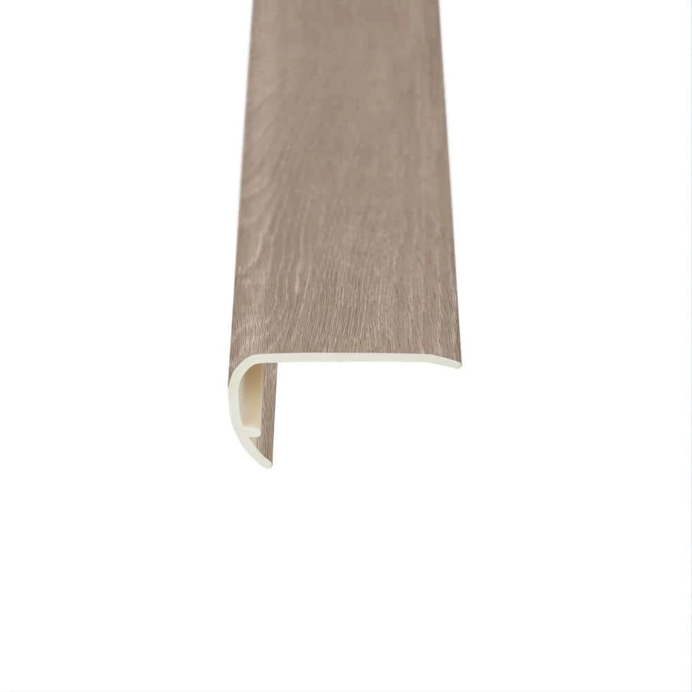 Grand Slam Tabor 1-1/8 in. T x 2-1/8 in. W x 94 in. L Vinyl Stair Nose Molding by Shaw 3 Grand Slam Tabor 1-1/8 in. T x 2-1/8 in. W x 94 in. L Vinyl Stair Nose Molding by Shaw - Image 3