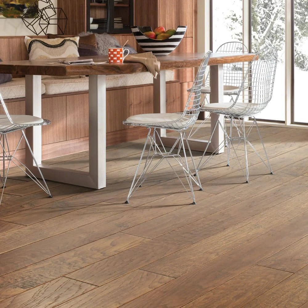 Canyon Hickory 6-3/8 in. W Taos Engineered Hardwood Flooring (30.48 sq. ft./case) by Shaw 3 Canyon Hickory 6-3/8 in. W Taos Engineered Hardwood Flooring (30.48 sq. ft./case) by Shaw - Image 3