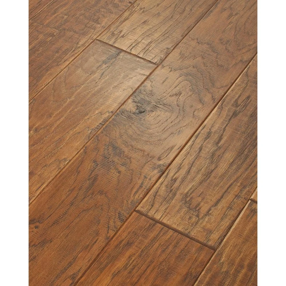 Canyon Hickory 6-3/8 in. W Taos Engineered Hardwood Flooring (30.48 sq. ft./case) by Shaw 5 Canyon Hickory 6-3/8 in. W Taos Engineered Hardwood Flooring (30.48 sq. ft./case) by Shaw - Image 5