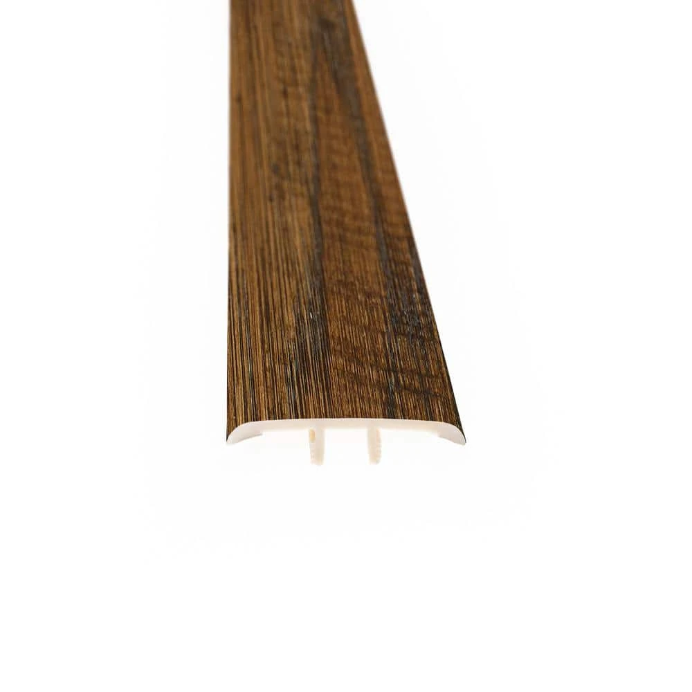 Canyon Hickory Toas 5/8 in. T x 2 in. W x 78 in. L T-Molding by Shaw 2 Canyon Hickory Toas 5/8 in. T x 2 in. W x 78 in. L T-Molding by Shaw - Image 2